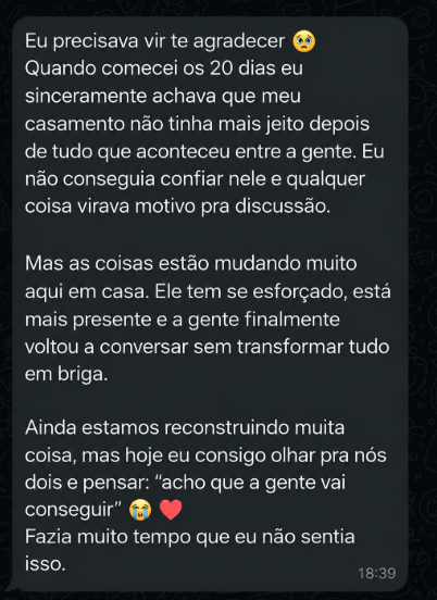 Print real de WhatsApp — quando até conversar tinha virado uma briga